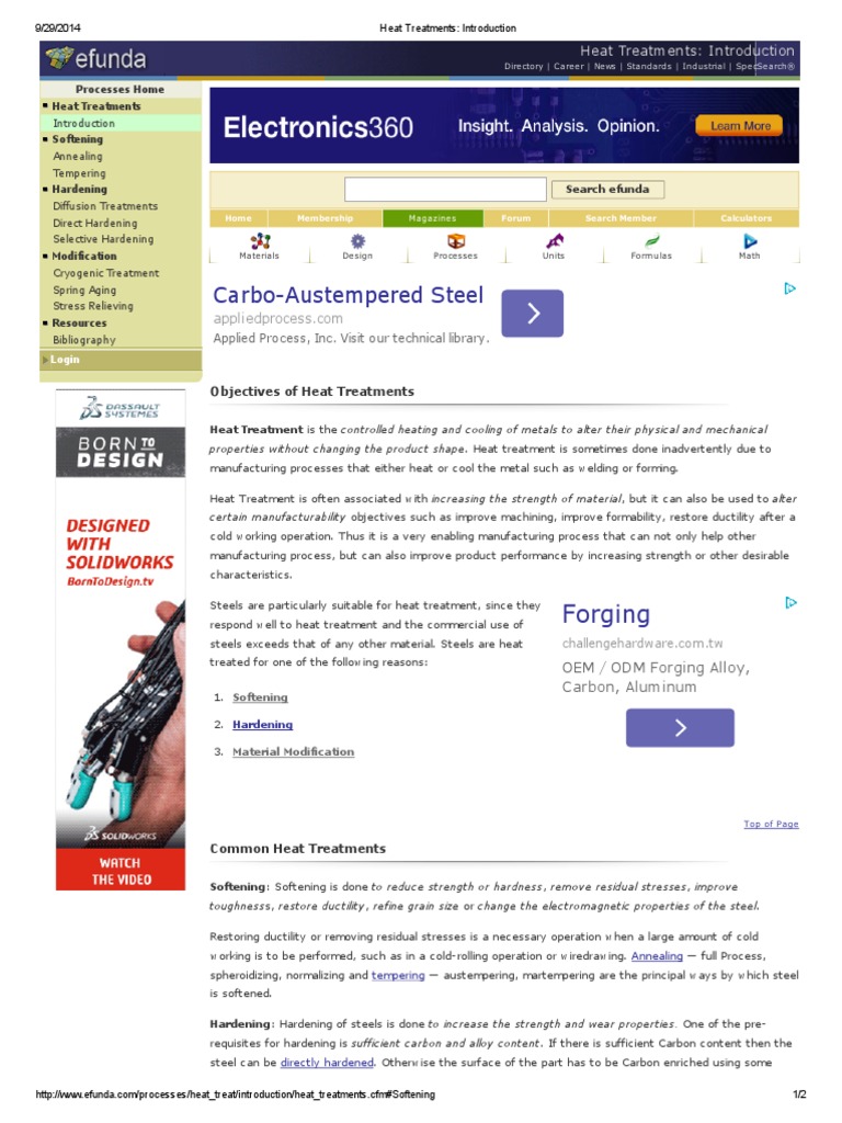 Austempering 4140 Steel