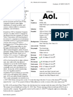 AOL - Wikipedia, The Free Encyclopedia