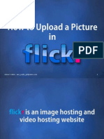 How To Upload A Picture in Flickr