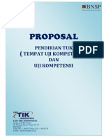PROPOSAL TUK Uji Kompetensi - 2013 PDF