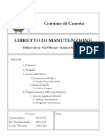 Libretto Di Manutenzione - Cerreto