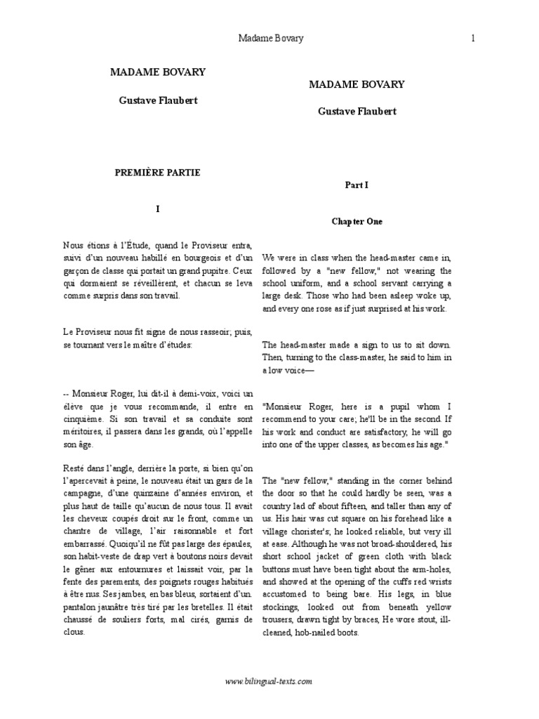 Madame Bovary Pdf