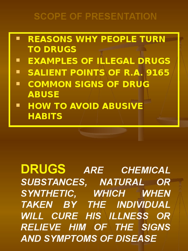 Ra 9165 Drugs Sk Exhaust Gas Substance Abuse