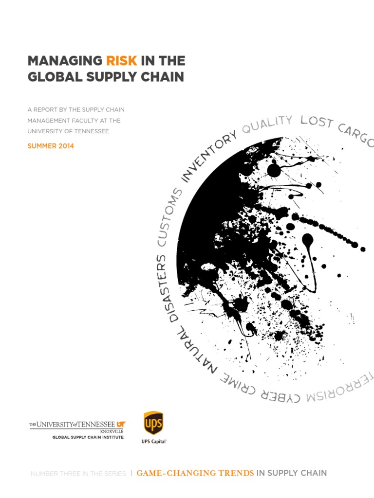 Managing Global Supply Chain Risks | PDF | Supply Chain Management ...