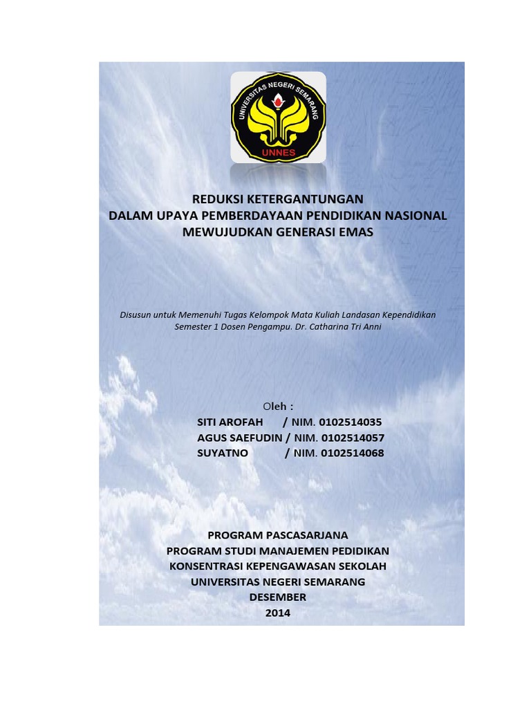 Makalah Kelompok_Landasan Pendidikan_Teori Ketergantungan.pdf