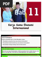 Download BAB 11 Kerjasama ekonomi internasionalpdf by ibas SN260276235 doc pdf