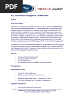 R12 Oracle Order Management Fundamentals