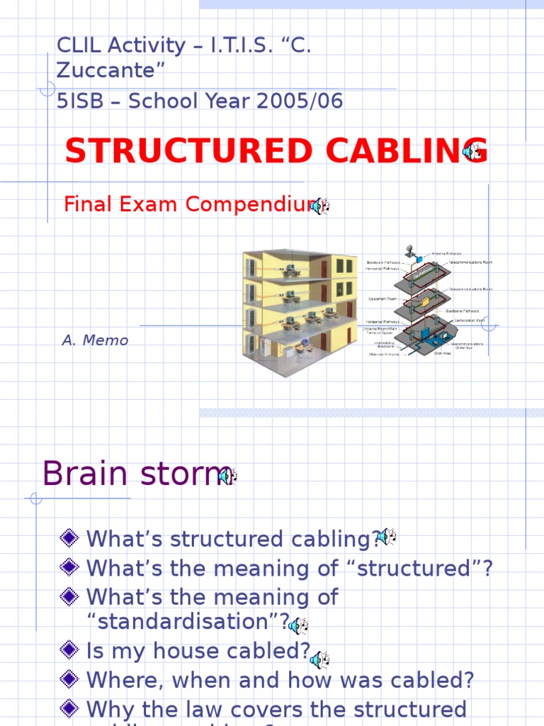 Structured Cabling Guide for Students | PDF | Ethernet | Electrical ...