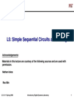 L5: Simple Sequential Circuits and Verilog