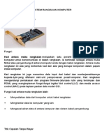 Sistem Rangkaian Komputer