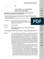 Genetic and Epigenetic Effects On Sexual Brain Organization Mediated by Sex Hormones