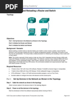 Lab - Initializing and Reloading A Router and Switch