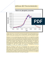 Las Matemáticas Del Decrecimiento