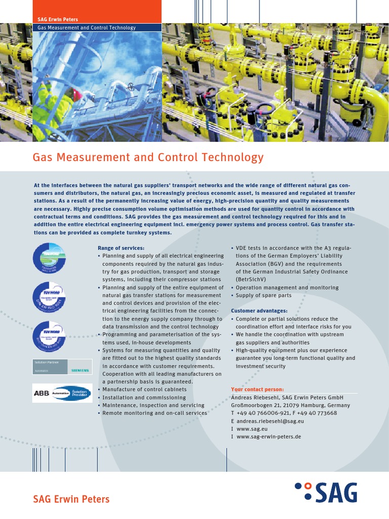 Gas Measurement & Control Solutions | PDF | Natural Gas | Quality ...