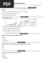 Simulado de Historia