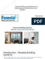 Employee Attrition Study at Fenesta Building Systems