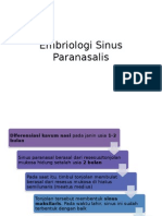 Embriologi Sinus Paranasalis