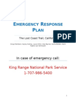 Mergency Esponse LAN: King Range National Park Service 1-707-986-5400