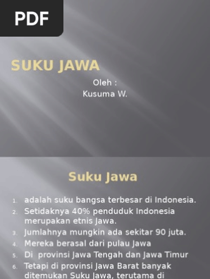 Suku Jawa