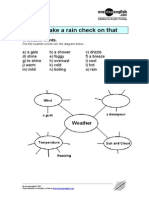 Let's Take A Rain Check On That: 1. Weather Words