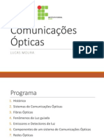 Comunicações Ópticas - Unidade 1 e 2