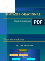 Sintaxis Oracional