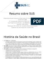 Resumo Sobre SUS