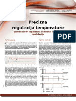 Precizna regulacija temperature - PLC