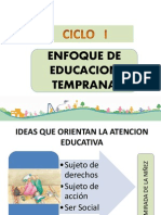 Enfoque de Educacion Temprana