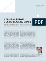 Crise Europa Reflexos Brasil