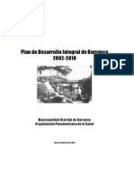 Barranco Plan de Desarrollo Integral