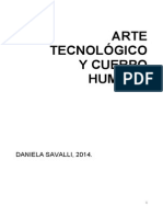 Arte Tecnologico y Cuerpo Humano - Daniela Savalli 2014