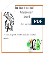 Acb Achievement Award