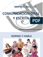 Comunicacion Oral y Escrita