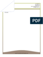 Business Letterhead Boxed