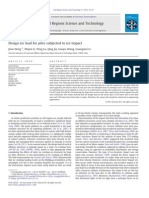 Design Ice Loads For Piles