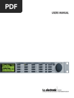 T.C. Electronic M3000 User Manual