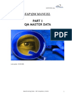 QM Training - 1 - Master Data Manual