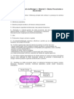 Gabarito - Quest 2 - Célula Eucarionte e Procarionte