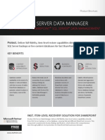 DocAve 6 SQL Server Data Manager