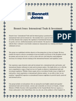 Bennett Jones International Trade & Investment