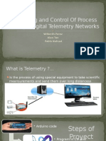 Monitoring and Control of Process Through Digital Telemetry Networks