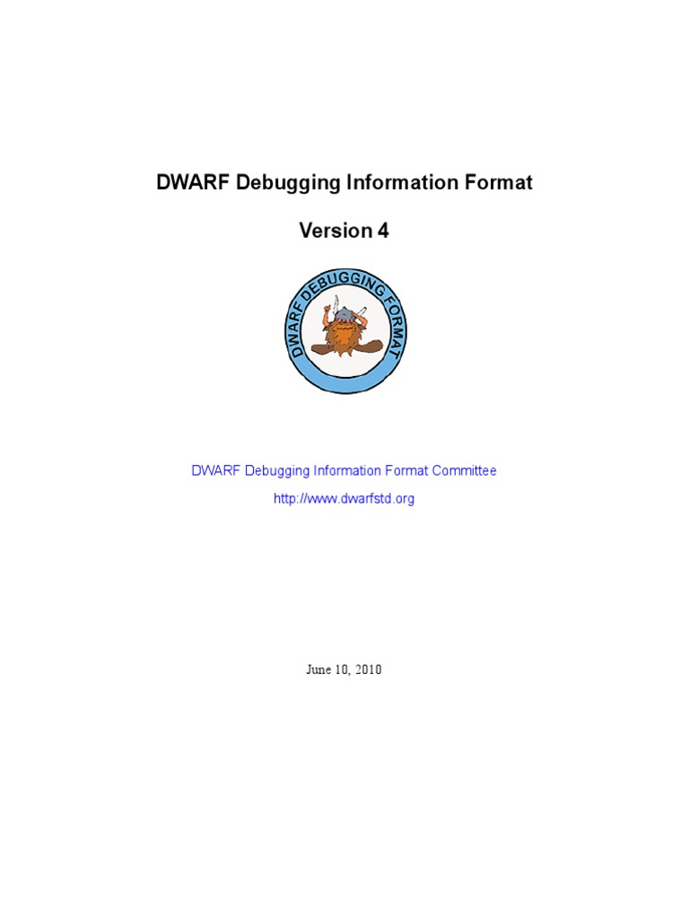 DWARF4 | PDF | Hyperlink | Class (Computer Programming)