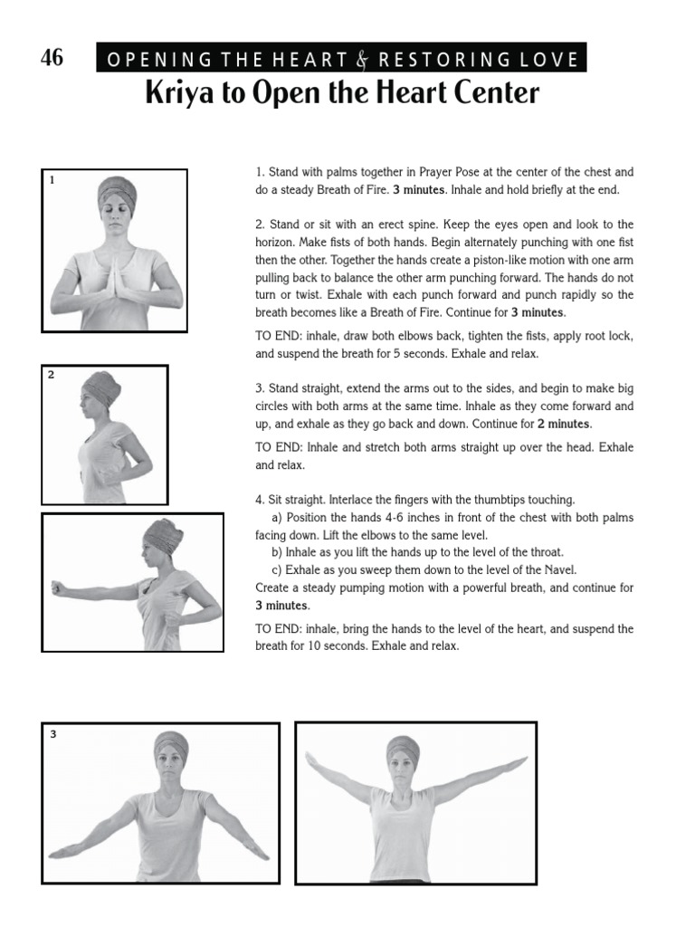 Transformationvol2 Kriya to Open the Heart Center Breathing Sports