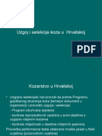 Uzgoj I Selekcija Koza U Hrvatskoj