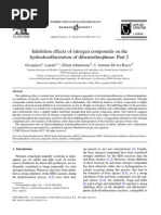 Inhibition Effects of Nitrogen Compounds On The HDS of Dibenzothiophene Part 2a