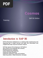 Cosmos: SAP BI Online Training