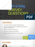 The Art of Asking Survey Questions