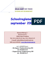 Schoolreglement 2009 - Heilig Hart - Sint-Trudo 