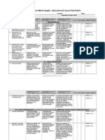 Work Sample - Instructional Lesson Plan Rubric April 2012